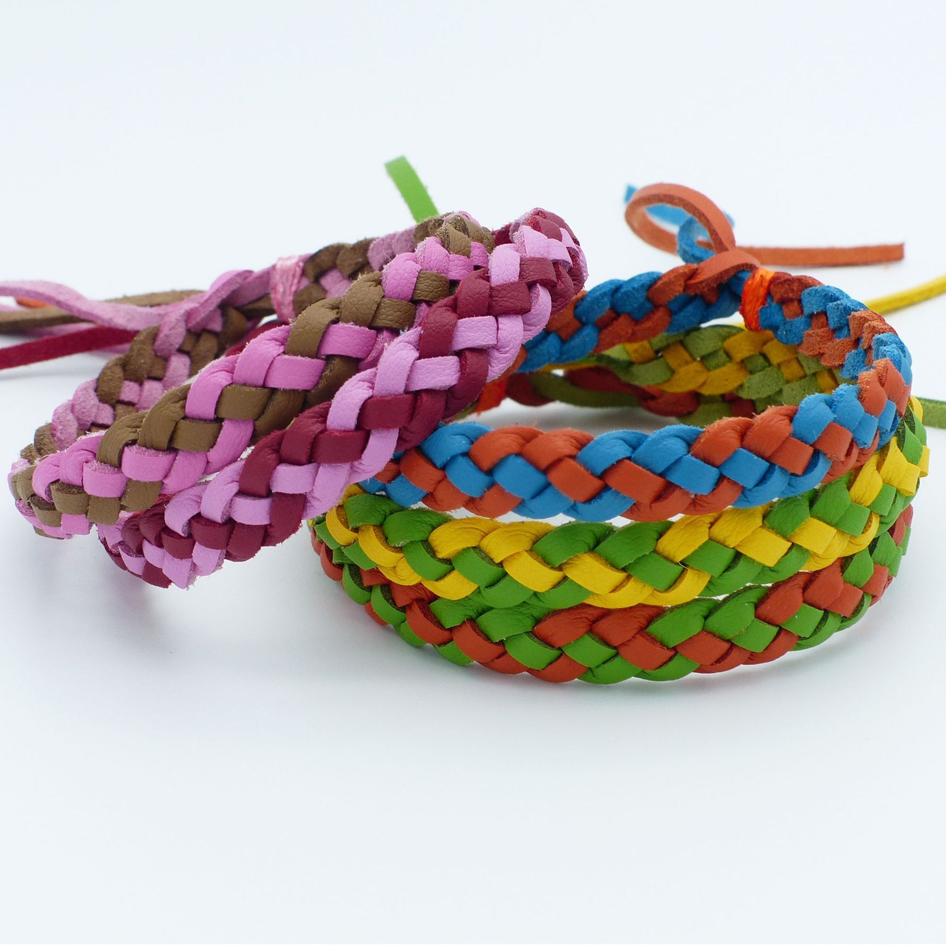 Anti Bite Bracelet Ring Individually Wrapped Pu Leather Mosquito Wristband for Kids and Adults Portable