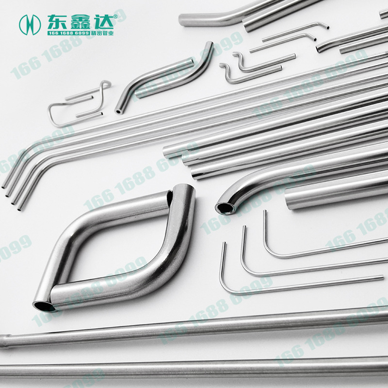 316L304 Stainless Steel Capillary Bending Processing Non-Standard Precision Bending Parts Trachea Nozzle Tube Medical Accessories