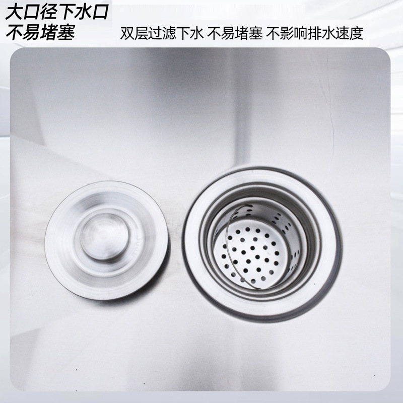 Stainless steel mop pool manufacturers shopping mall school kindergarten anti-overflow mop pool 304 stainless steel mop pool