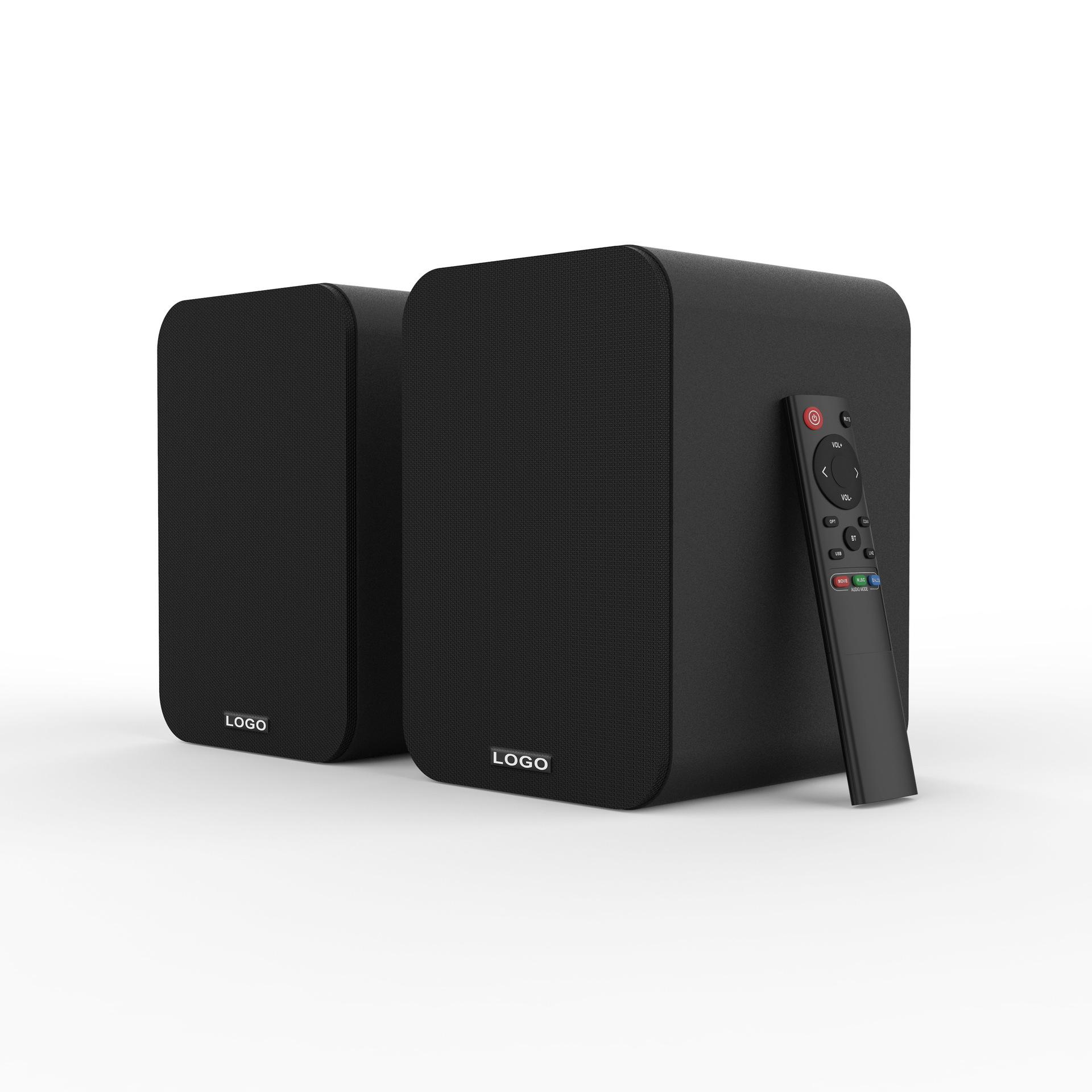 Bookshelf speaker 4-inch 2.0 wooden speaker fever high fidelity hifi home theater surround home active