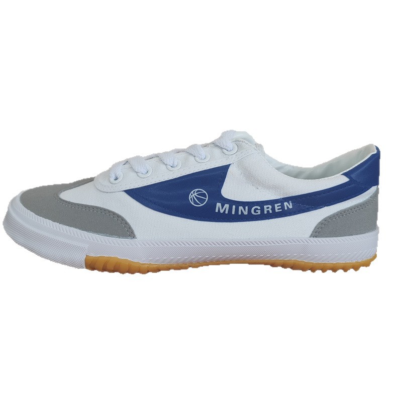Double Star Celebrity Badminton Sports Shoes Men's and Women's Casual Running Shoes Tendon Bottom Cloth Breathable Table Tennis Shoes
