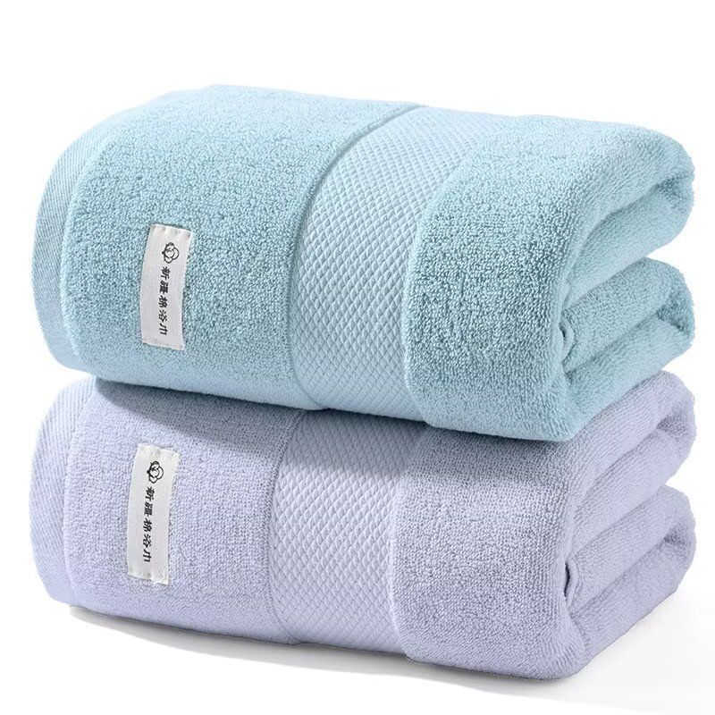 Bath Towel Large Adult Absorbent Cotton Soft and Comfortable Men's and Women's Bathing Student Dormitory Men's and Women's Home Bath Towel