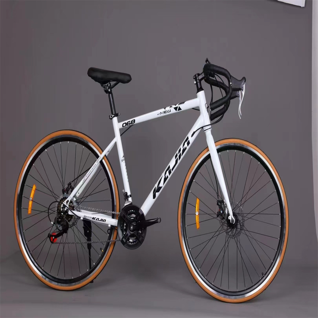 700C Road Bicycle Road Bike for Men and Women Urban Cycling Work Clothing Light Variable Speed Retro Thin Wheel Adult Bicycle
