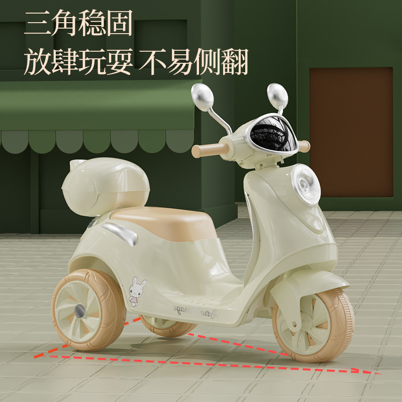 Manufacturers in stock tricycle boys and girls car children can sit people rechargeable remote control toy car children's electric motorcycle