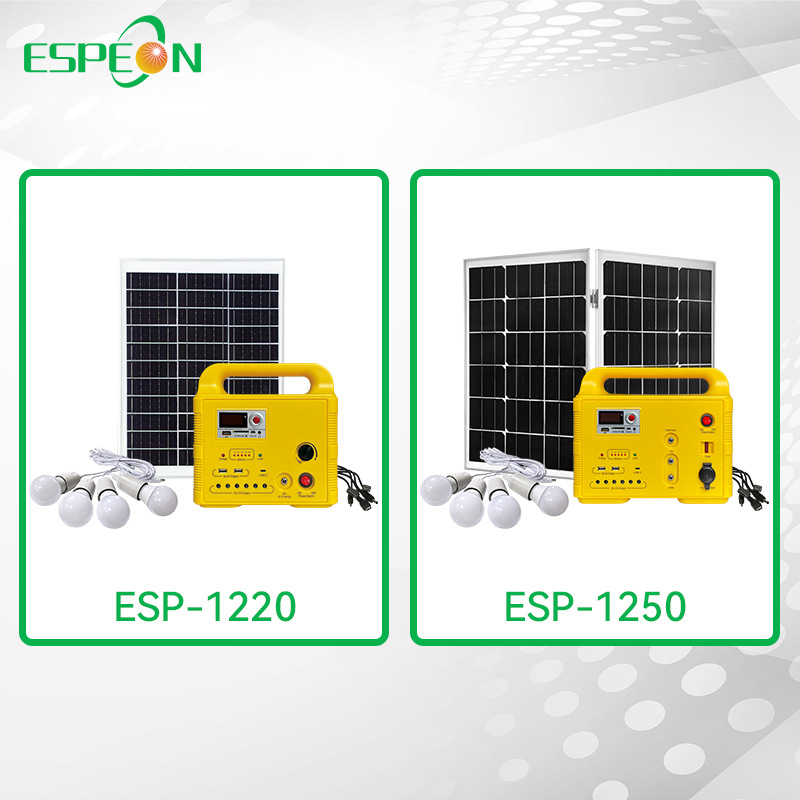 Solar lighting system solar power supply system solar generator photovoltaic charging outdoor energy storage