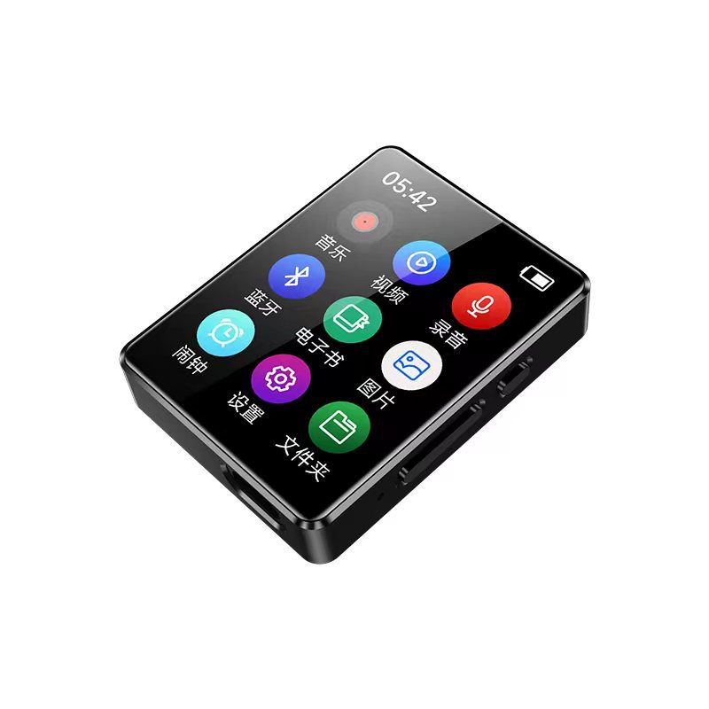 [Foreign Trade Edition] Factory Wholesale MP3 Music Player Bluetooth 5.0 E-book Recorder MP4 Walkman
