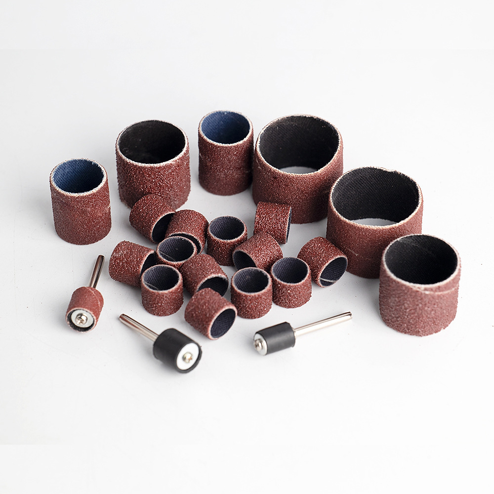Industrial sand ring electric grinding cylindrical sand ring paper wood carving metal non-metal polishing cylindrical sand ring paper