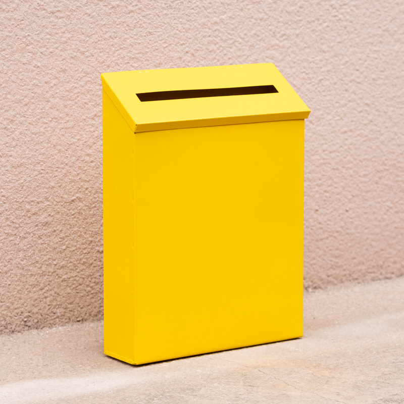 Creative simple mailbox without lock wall hanging home wall hanging decorative tin mailbox cross-border manufacturers wholesale