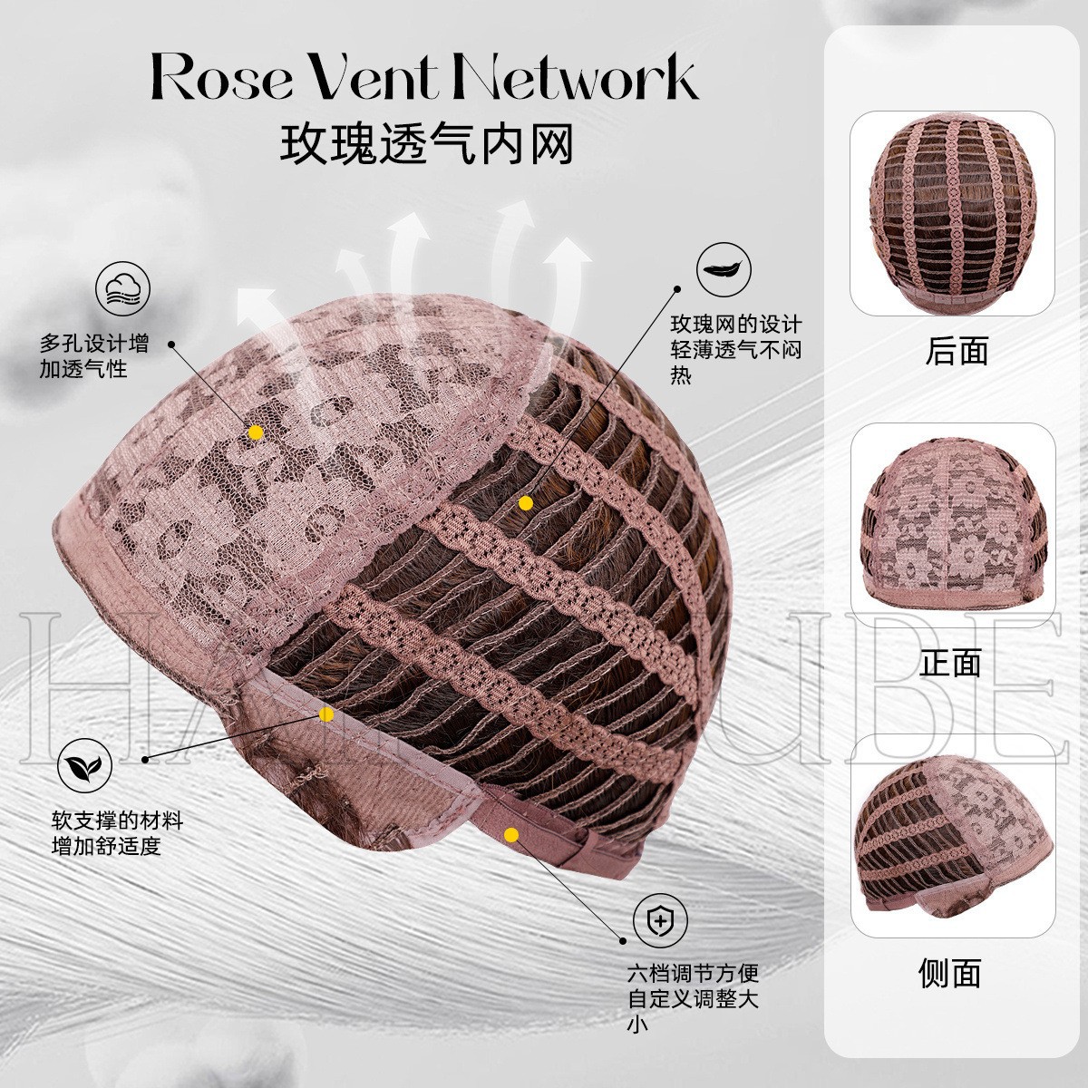 Wig Headgear bobo European and American Gradient Straight Hair Headgear in stock Cross-border Hot Selling Bobo Qi Bangs Short Straight Hair Manufacturers