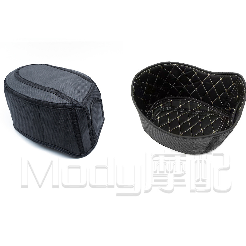 Suitable for motorcycle Honda CLICK125/CLICK150 modified bucket cushion lining PU leather seat bucket surround cushion