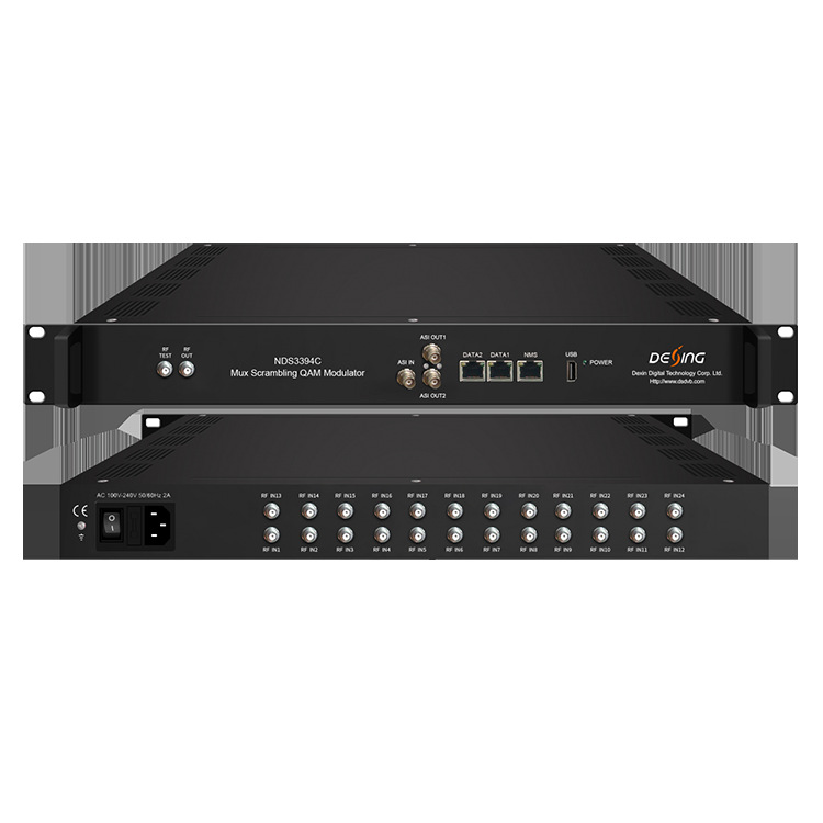 Dexin Nds3394 24 DVB-S2/T2/ISDB/ATSC/C тюнер в модулятор