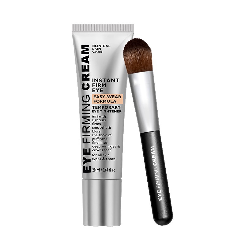 Cross-Border Hot-Selling Product in Stock: Eye Firming Cream, Instant Firming Eye Cream with Brush, English Version Eye Cream