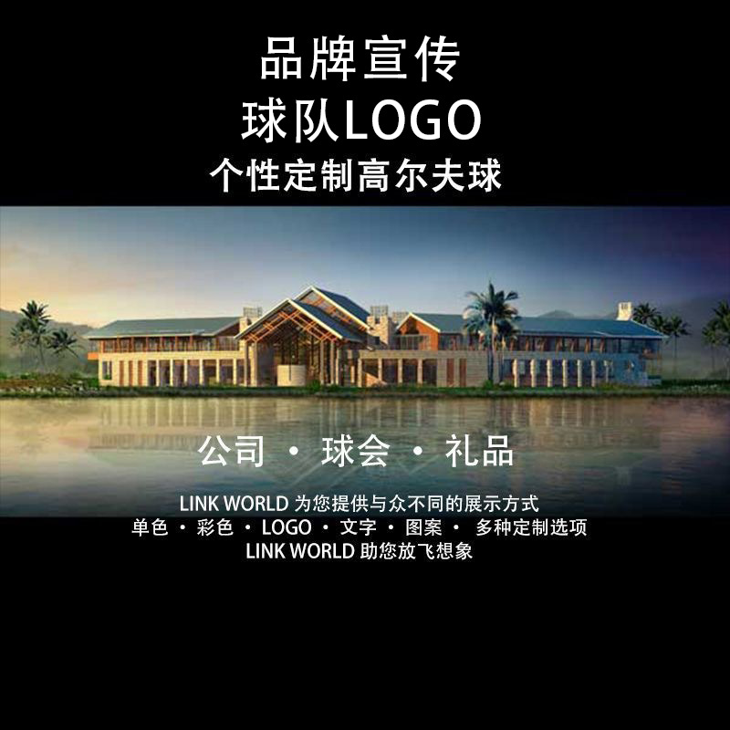 Golf Custom-Made Golf Two-Layer Ball and Three-Layer Ball Can Be Printed with Various Text Logo Patterns and Personalized Printing