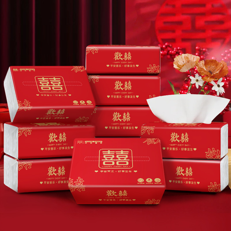 Factory direct wedding paper wholesale paper towel wedding banquet wedding banquet wedding special napkin