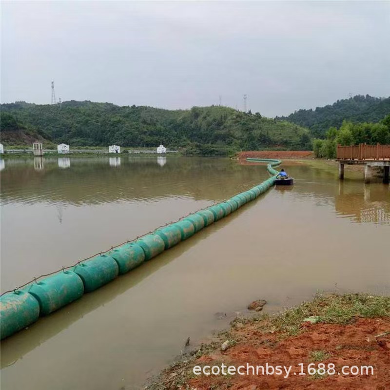 Прямые поставки плавающих барьеров для блокировки воды для крупных сточных вод, барьеры для перехвата на дамбе электростанции