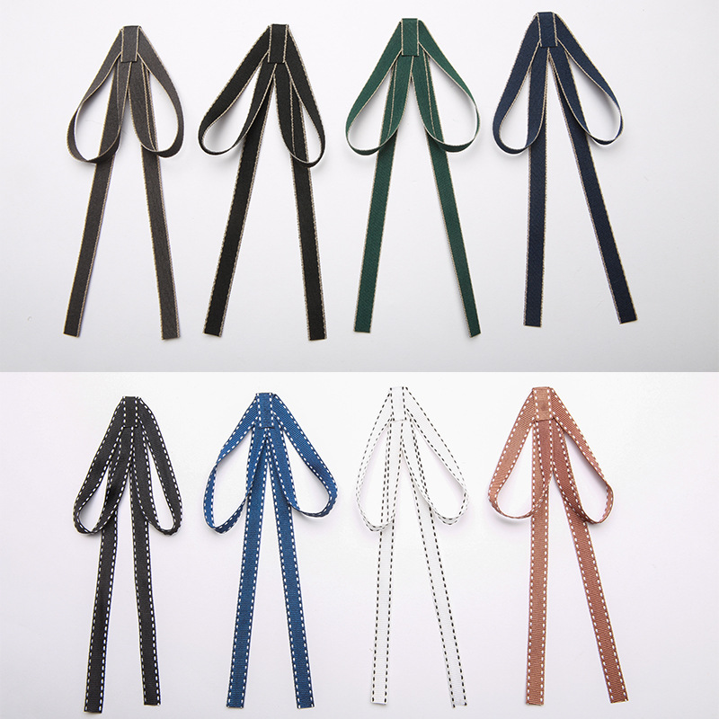 Галстук-бабочка JK для девушек, расширение униформы с красной клетчатой лентой, аксессуары для рубашки и юбки, стиль преппи