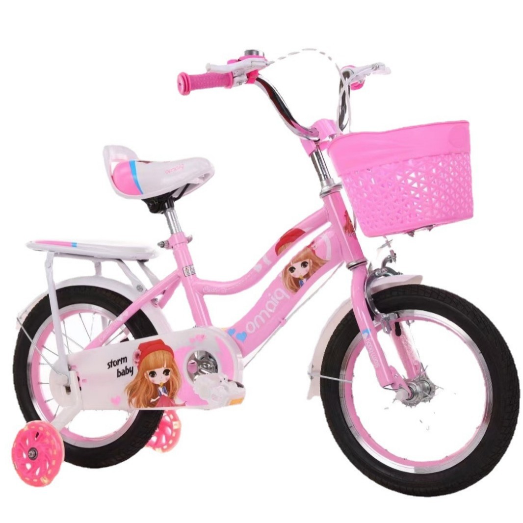 Children's bicycle women's bicycle 12 inch 14 inch 16 inch 18 inch 20 inch 3-12 weeks baby boys and girls pedal bicycle