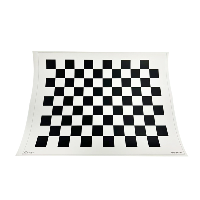12X9 Checkerboard Calibration Board Diffuse Reflection Optical White Film High Precision Machine Vision Optical Calibration Board