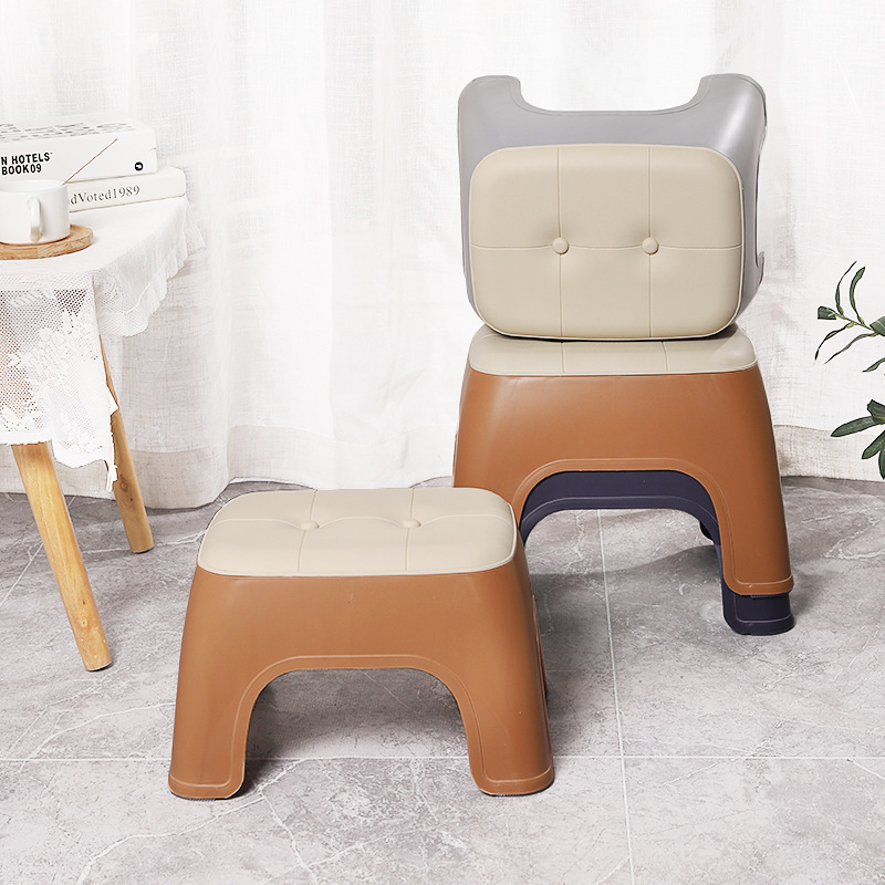 Leisure stool household hand washing climbing small stool multifunctional shoe changing stool small bench manufacturers