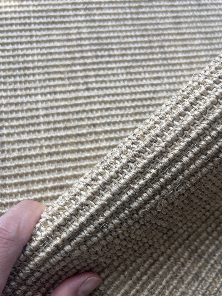 Master Lao Teng's Sisal and Jute Weaving Material Veneer Furniture Wardrobe Door Decoration Ceiling Decoration Natural Linen Material