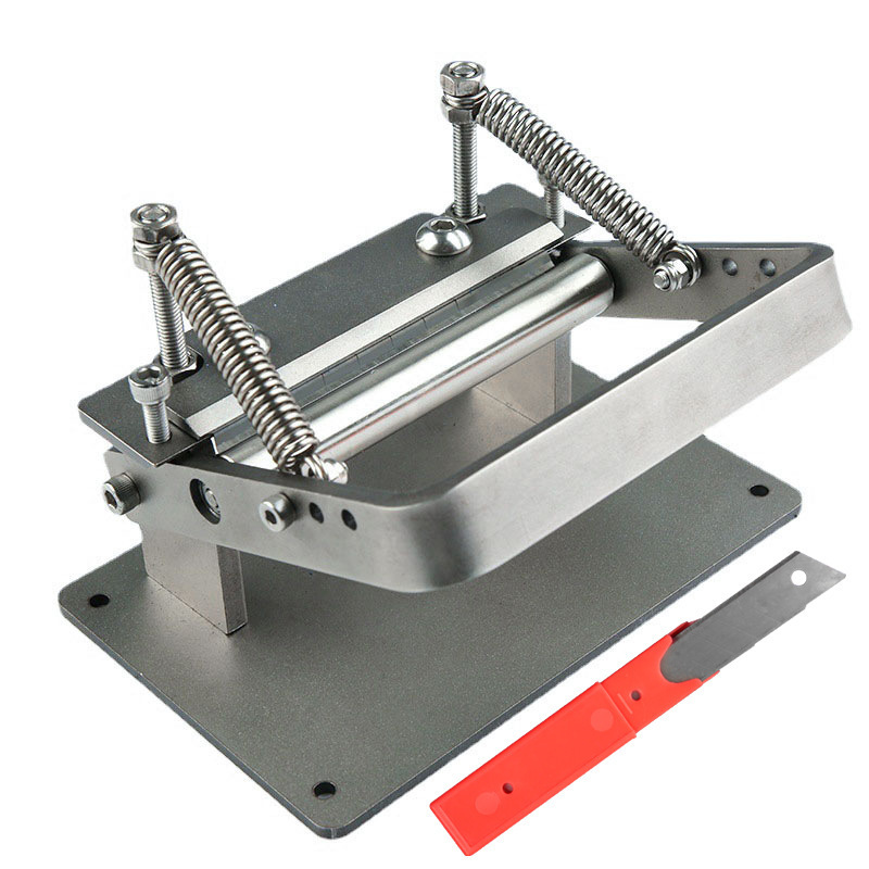 Leather Tools, Stainless Steel Leather Thinning Machine, Leather Puller, Soft and Hard Leather, Suitable for Leather Thinning Tools