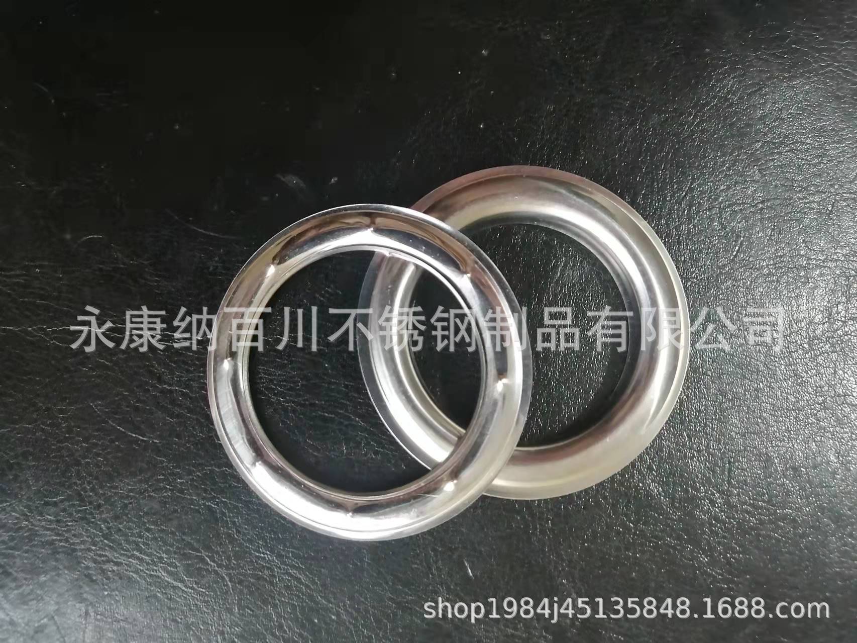 Wholesale Curtain Eyelet Curtain Air Eye Curtain Buckle Curtain Ring Curtain Iron Ring Inner Diameter 4cm Round