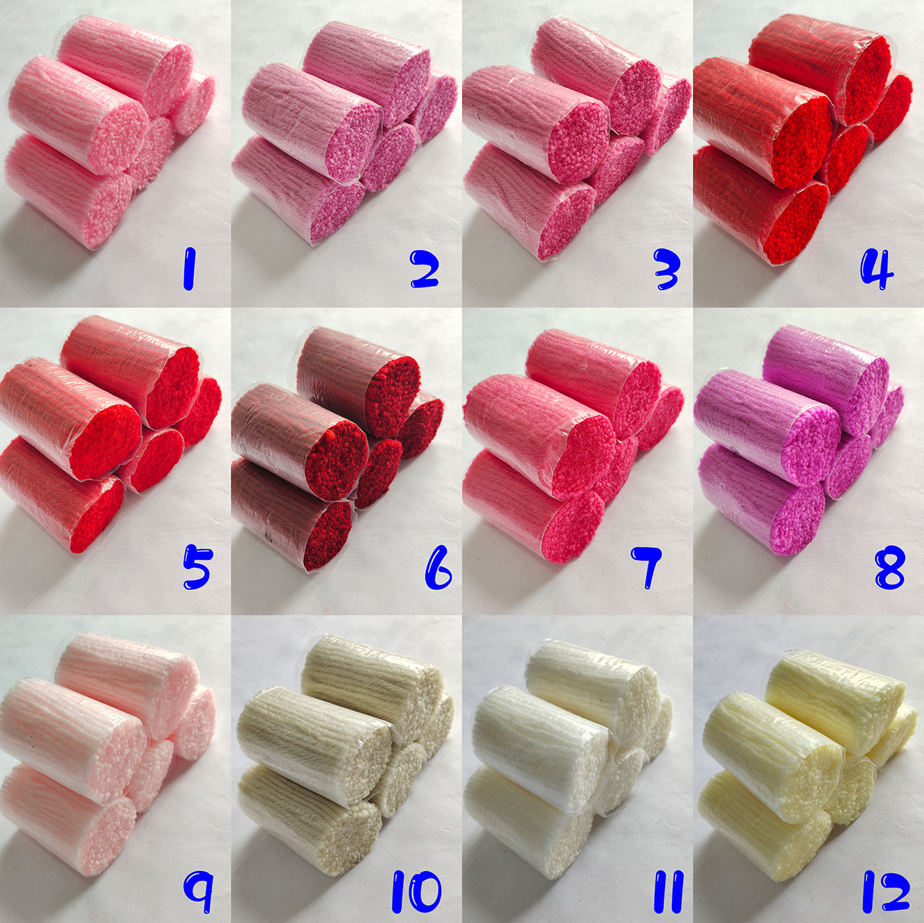 Pre-Sale Model Accepts Acrylic Yarn DIY Material Package (6cm Pre-Cut) and Can Accept Processing Line Cutting Process