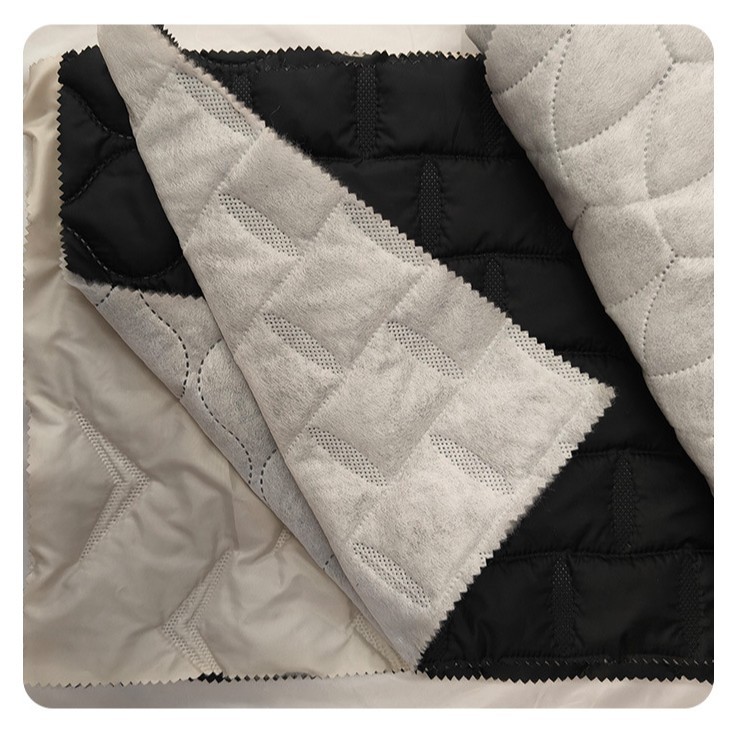 Factory Direct Sales of Velvet 5*5 Ultrasonic Embossed Quilted Fabric for Toy Covers, Sofa Covers, and Cushion Fabrics