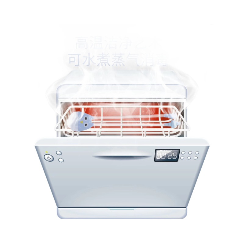 Cartoon Baby Oral Suction Nasal Aspirator Baby Snot Cleaner Newborn Anti-Reflux Catheter Type Nasal Aspirator