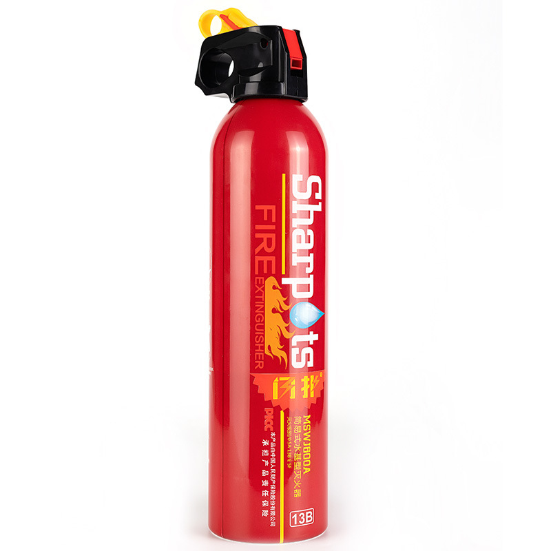 Flash mini water-based 13B car fire extinguisher 600ml wholesale small portable car household car annual inspection