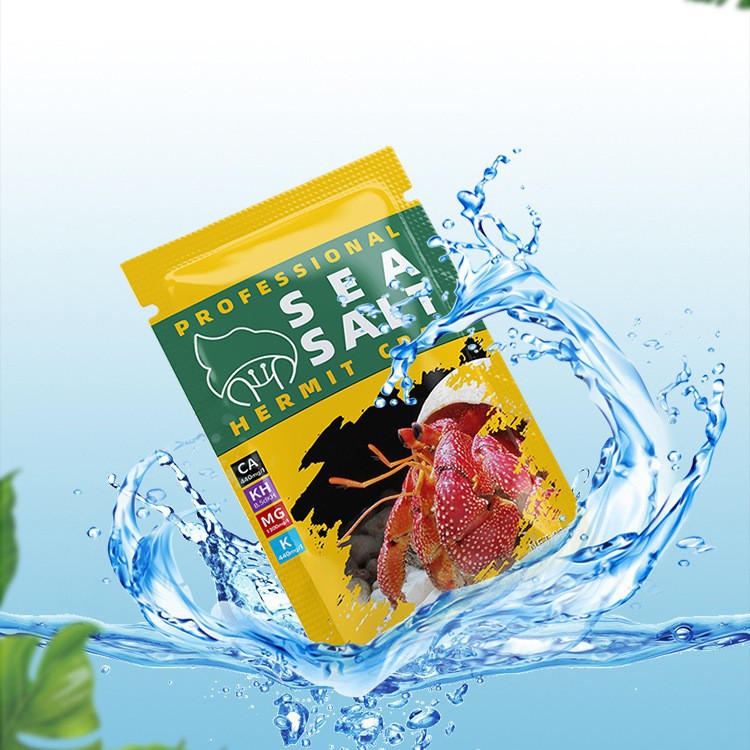 Hermit Crab Sea Salt Aquarium Salt Hard Bone Coral Salt Lps Salt Sps Sea Tank Salt Small Package