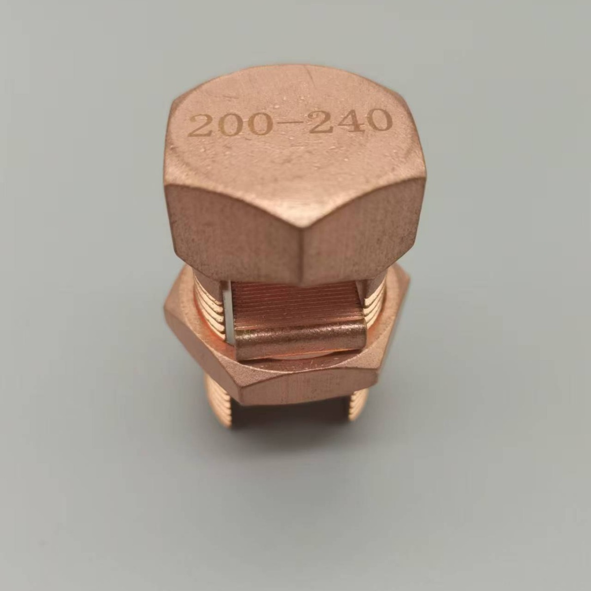 Open Tail Bolt Fixed Wire Clamp Cable Connection Branch Wire Clamp Hexagonal Branch Crimping Clamp Bridge Type Grounding Clamp