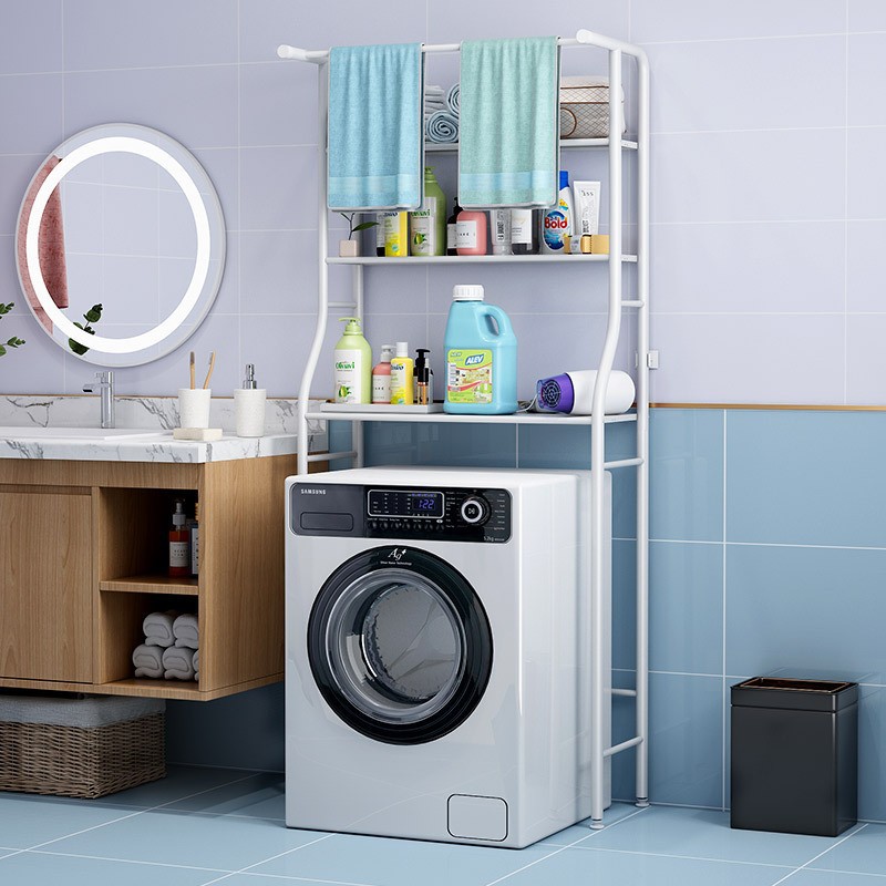 Punch-free Toilet Bathroom Washing Machine Toilet Storage Rack Floor-type Toilet Toilet Toilet Rack Storage Rack