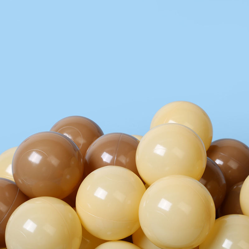 Mocha Color Thickened Ocean Ball Kidsren's Playground Shopping Mall Restaurant Decorative Ball Baby Chewable Toy Ball