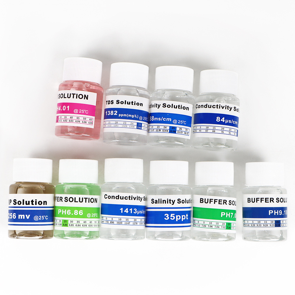 Ph Meter Standard Buffer Acidity Meter Calibration Agent Value Calibration Solution Acid-Base Test Solution High-Precision Calibration Solution