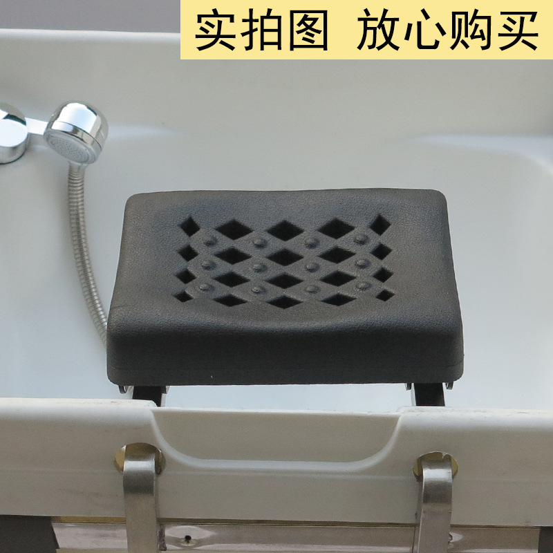 Barber Shop Flushing Bed Pillow Thai Shampoo Bed with Hole Pillow Cushion Universal Flat Pillow Hair Salon Hair Therapy Bed Pillow