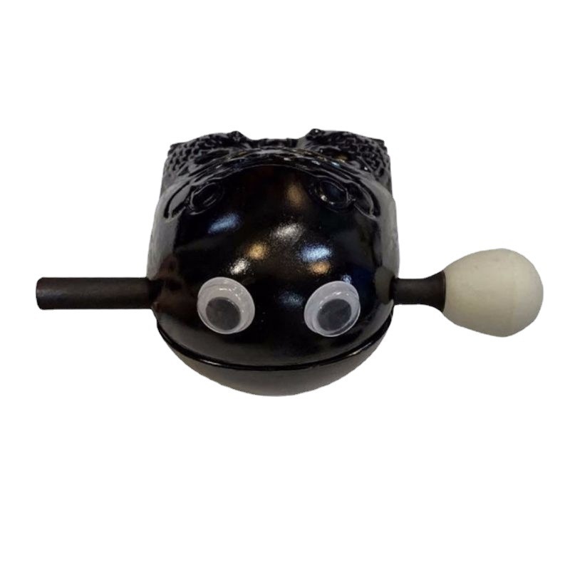 Little Red Riding Book Same Wooden Fish Keychain Sakaban Pendant Shake Tone Decompression Gift Knock Percussion Instrument Decompression Toy