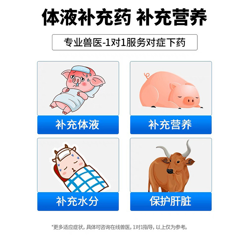 Veterinary Sterile Injection Water 0.9% Sodium Chloride Injection 5% Glucose Injection Diluent to Replenish Body Fluid