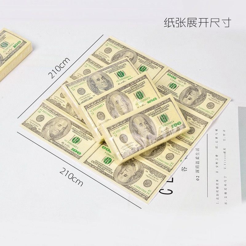 Paper Tianhua New Color Printed Cartoon Handkerchief Paper Napkin Portable Small Bag Restaurant Handkerchief Paper Ready in Stock