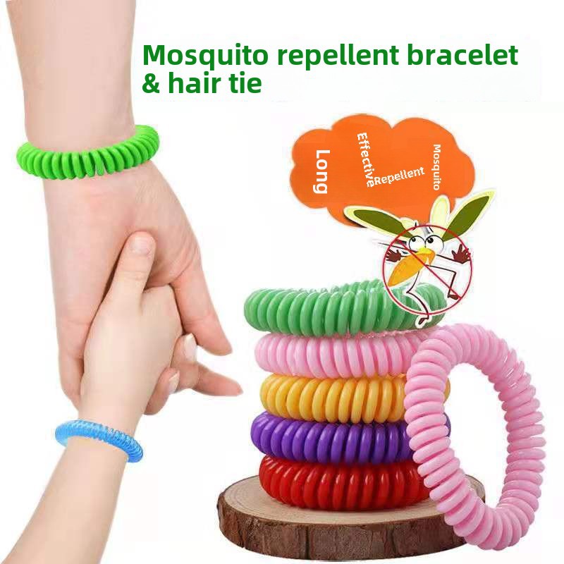 Mosquito Repellent Bracelet for children and adults anti-mosquito hand ring can be opened and closed in English packaging mosquito repellent artifact support wholesale