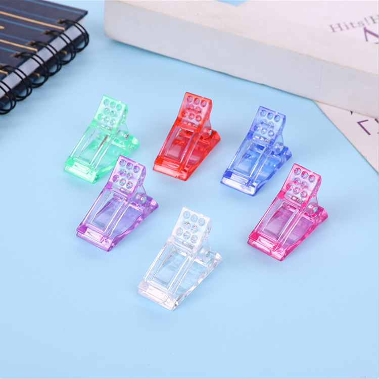 Новый кристаллический зажим для ногтей, фиксирующий клей