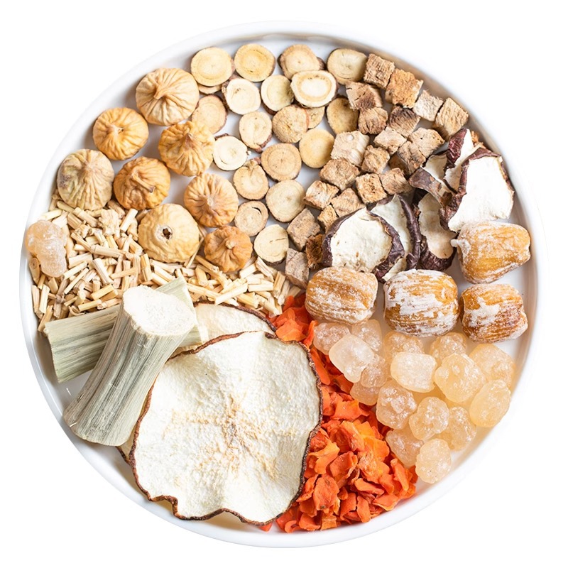 Bamboo Cane, Arrowroot, Water Chestnut, Sugar Cane, Snow Pear, Sea Coconut Style, Guangshunxing Self-Cooked Soup Ingredient Package, Herbal Tea