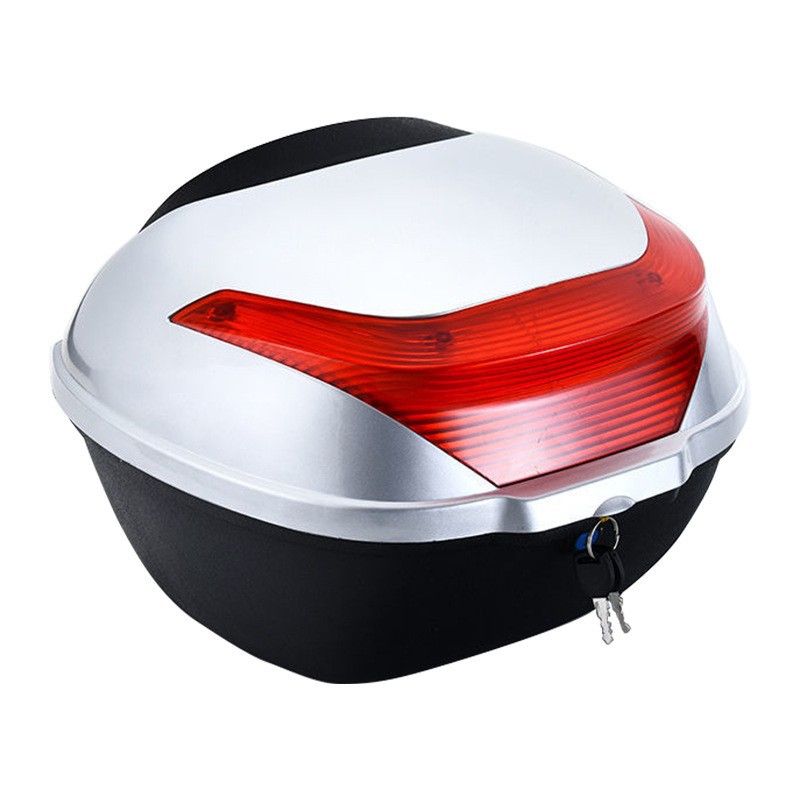 Customized 888 Extra Large Size Can Hold Full-Face Helmet Electric Vehicle Battery Vehicle Thickeneded Trunk Tool Box Motorcycle Trunk