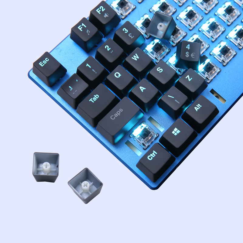 ABS/PBT механическая клавиатура клавиша капа сублимация лазерная гравировка индивидуальный узор прозрачный оптовая продажа