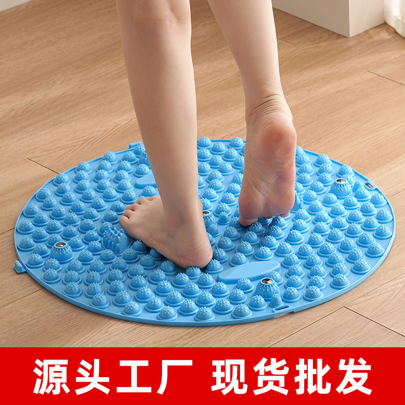Пластина для массажа пальцев, круглая подушка для ног, пластина для нажатия пальцами для взрослых, пластина для нажатия пальцев для детей, мягкий силиконовый шаг