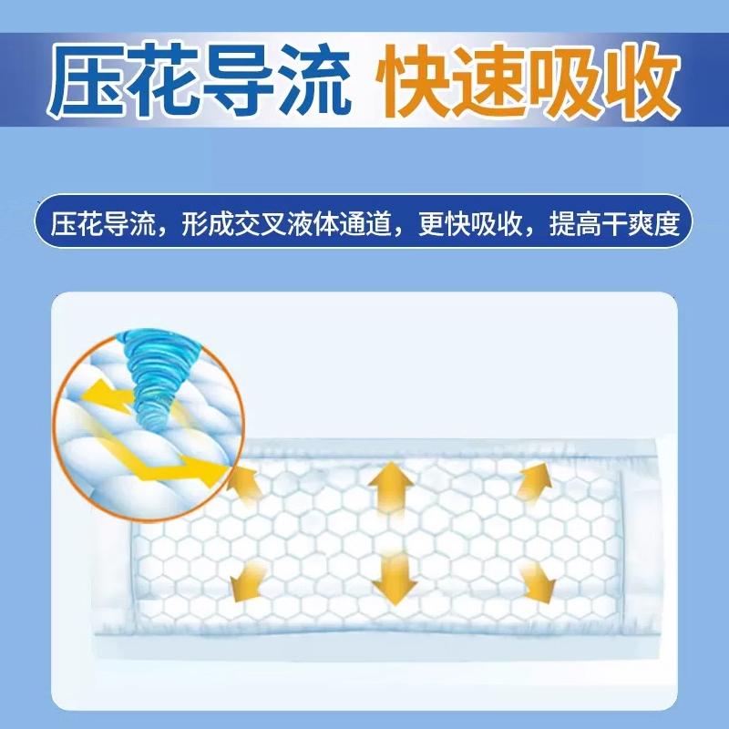 Adult Diapers for Elderly, 100 Pieces, Unisex, for Incontinence