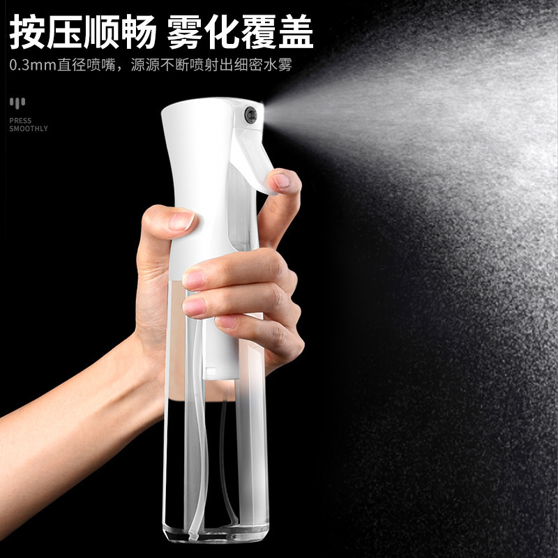 Continuous Spray Bottle Wine Exquisite Hair Hydrating Spray Bottle Gardening Semi-Automatic High-Pressure Fine Mist Spray Bottle