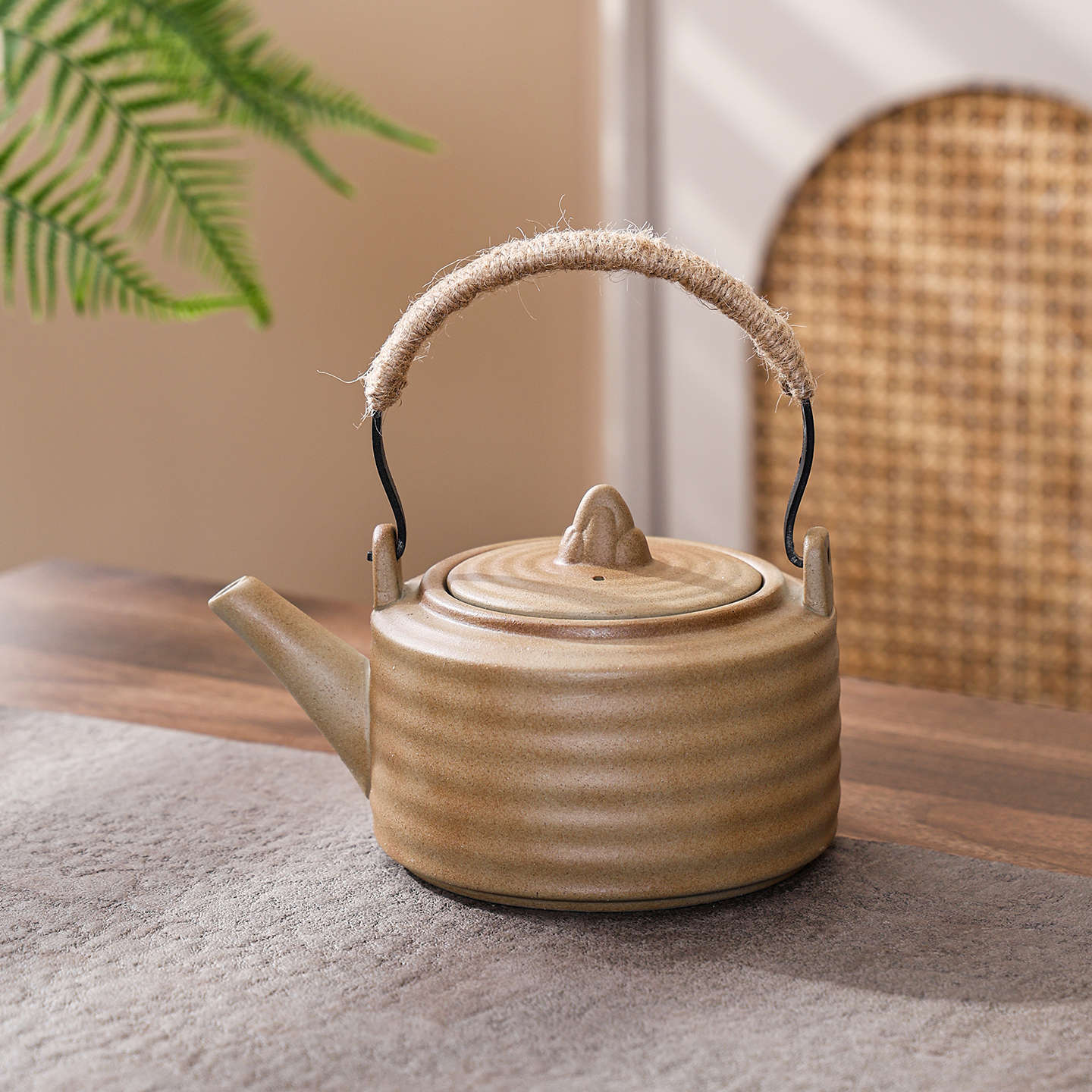 Factory Direct Sales Wholesale Tea Brewing Stove Retro Clay Pot Kettle Kung Fu Kettle Roasted Milk Pot Kettle Tea Kettle