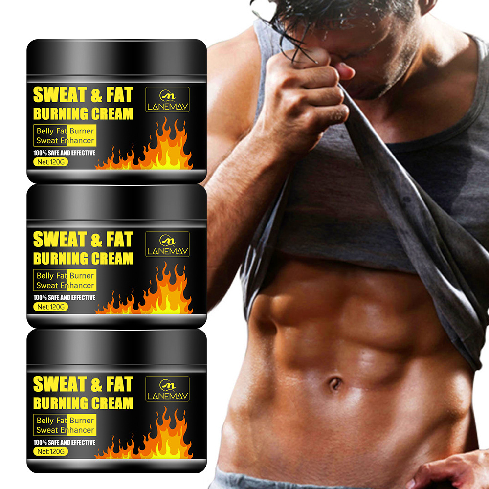 Cross-border Slimming cream for men and women Hemp Slimming Hot Gel fever fitness abdominal muscle bodybuilding cream massage cream