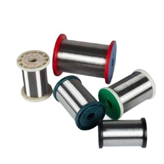 316 Stainless Steel Wire Metal Spinning Weaving 0.02 Fiber Bright Steel Wire Fine Wire Annealed Soft Stainless Steel Micro Wire